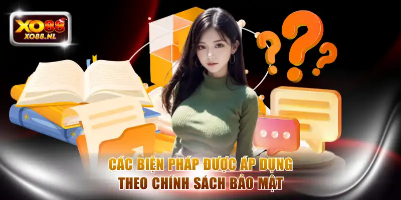 Các biện pháp được áp dụng theo chính sách bảo mật